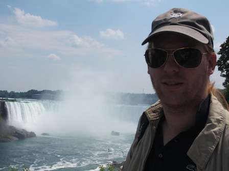 Jeroen Massar in Niagara Falls, Ontario, Canada