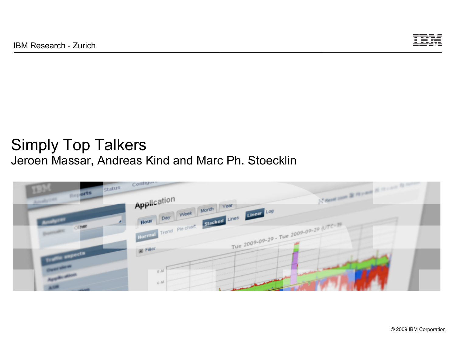 Simply Top Talkers First Slide Image